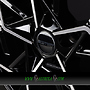  CARTESIO 7x17 4x100 ET38.00 black diamond