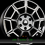  PERVAN 8x20  ET48.00 black diamond