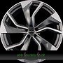  REBEL 10x21 5x130 ET38.00 matt anthracite diamond