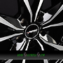AUTEC BRIXEN (BR) 7,5x18 5x112 ET40.00 schwarz poliert