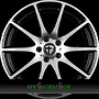 TOMASON TN1 FLOW 8x20 5x112 ET45.00 black polished
