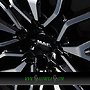 MAK STURM 9,5x21 5x112 ET25.00 black mirror face