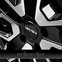 CARMANI CA 20 LUDWIG HIGH LOAD 7,5x18 5x120 ET53.00 black polish (bp)