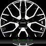 CARMANI CA 20 LUDWIG HIGH LOAD 7,5x18 5x130 ET53.00 black polish (bp)