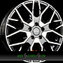 CARMANI CA 20 LUDWIG HIGH LOAD 7,5x18 5x130 ET53.00 black polish (bp)
