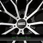 FONDMETAL MAKHAI 11x21 5x112 ET24.00 glossy black machined