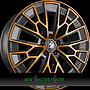FONDMETAL 1972 9x21 5x112 ET38.00 glossy black bronze machined