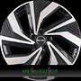 MAK ELECTRA 9x21 5x112 ET42.00 black mirror face