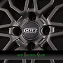 DOTZ LIMEROCK 6,5x16 4x100 ET40.00 grey - gunmetal