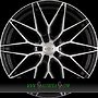 DOTZ SUZUKA 9,5x19 5x112 ET44.00 dark - schwarz frontpoliert