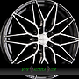 DOTZ SUZUKA 9,5x19 5x112 ET44.00 dark - schwarz frontpoliert