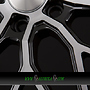 DOTZ SUZUKA 9,5x19 5x112 ET44.00 dark - schwarz frontpoliert