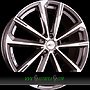 AEZ ARUBA 8,5x19 5x112 ET40.00 dark - gunmetal glänzend frontpoliert