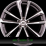 AEZ ARUBA 8,5x21 5x108 ET42.00 dark - gunmetal glänzend frontpoliert