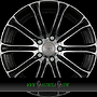  AC-MB1 8x18 5x120 ET30.00 black polished