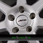 AUTEC TALLIN (TL) 6,5x16 4x100 ET45.00 brilliantsilber