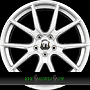 V1 9x20 5x120 ET45.00 solid titanium silber