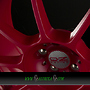 OZ ALLEGGERITA HLT 7x17 4x100 ET30.00 matt red