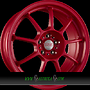 OZ ALLEGGERITA HLT 7x17 4x100 ET30.00 matt red