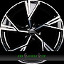 MAK STARK 10x23 5x108 ET37.00 black mirror face