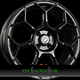  RACEWAY 7x18 4x98 ET30.00 nero corsa