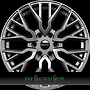  BOOSTER 8x20 6x130 ET45.00 glossy anthracite