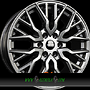  BOOSTER 8x20 6x130 ET45.00 glossy anthracite