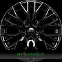  BOOSTER 8x20 6x130 ET45.00 glossy black