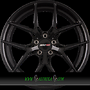 MOTEC ULTIMATE (MCR4) 9,5x20 5x114,3 ET37.00 black painted - schwarz glänzend