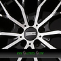 FONDMETAL MAKHAI 9x21 5x108 ET38.00 glossy black machined