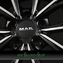MAK MARK 10,5x20 5x112 ET43.00 black mirror face
