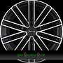  AC-M08 9,5x21 5x130 ET71.00 black polished
