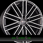  AC-M08 9,5x21 5x130 ET71.00 black polished