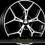 MAK EPICA 7x17 4x108 ET42.00 black mirror face