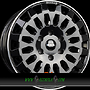 MAK OVERLAND 8x18 6x130 ET53.00 gloss black mirror ring
