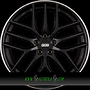 BBS CC-R 8,5x20 5x112 ET37.00 schwarz seidenmatt
