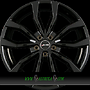 AUTEC UTECA (U) 8x18 5x112 ET25.00 schwarz