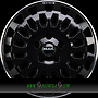 MAK OVERLAND 8x18 5x120 ET49.00 gloss black mirror ring