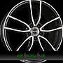 MAK EVO 8x18 5x112 ET43.00 black mirror face