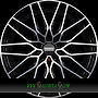 FONDMETAL CRATOS 11,5x22 5x112 ET50.00 glossy black machined