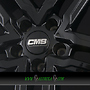 CMS C29 AERO 8,5x19 5x112 ET42.00 drb diamant horn schwarz glanz