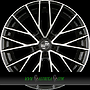 MAK SPECIALE 9x20 5x112 ET35.00 black mirror face