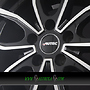 AUTEC VIDRON (VN) 7x17 5x112 ET43.00 schwarz poliert