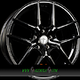 TOMASON TN30 7x17 5x112 ET38.00 black painted