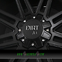  D88 8x18 5x120 ET48.00 matte black milled rivets (mbmr)
