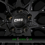 CMS C25 7,5x18 5x112 ET51.00 drb diamant horn schwarz