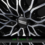 FONDMETAL CRATOS 9,5x21 5x120 ET26.00 glossy black machined