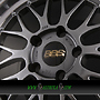 BBS LM 7,5x17 4x100 ET40.00 diamond black - felgenbett diamantgedreht