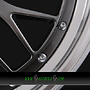 BBS LM 7,5x17 4x100 ET40.00 diamond black - felgenbett diamantgedreht