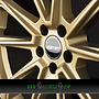  FURIOSA 9x22 5x130 ET27.00 gold